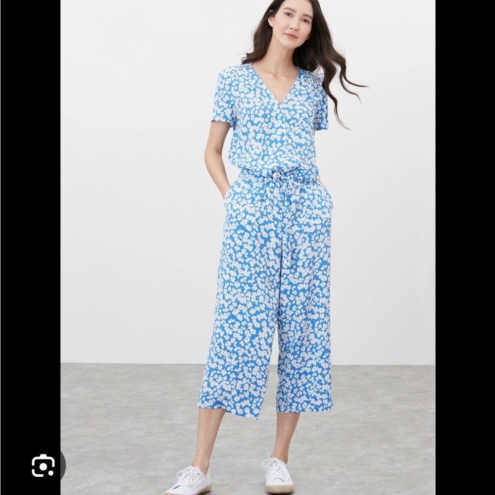 Jules wide-leg floral jumpsuit